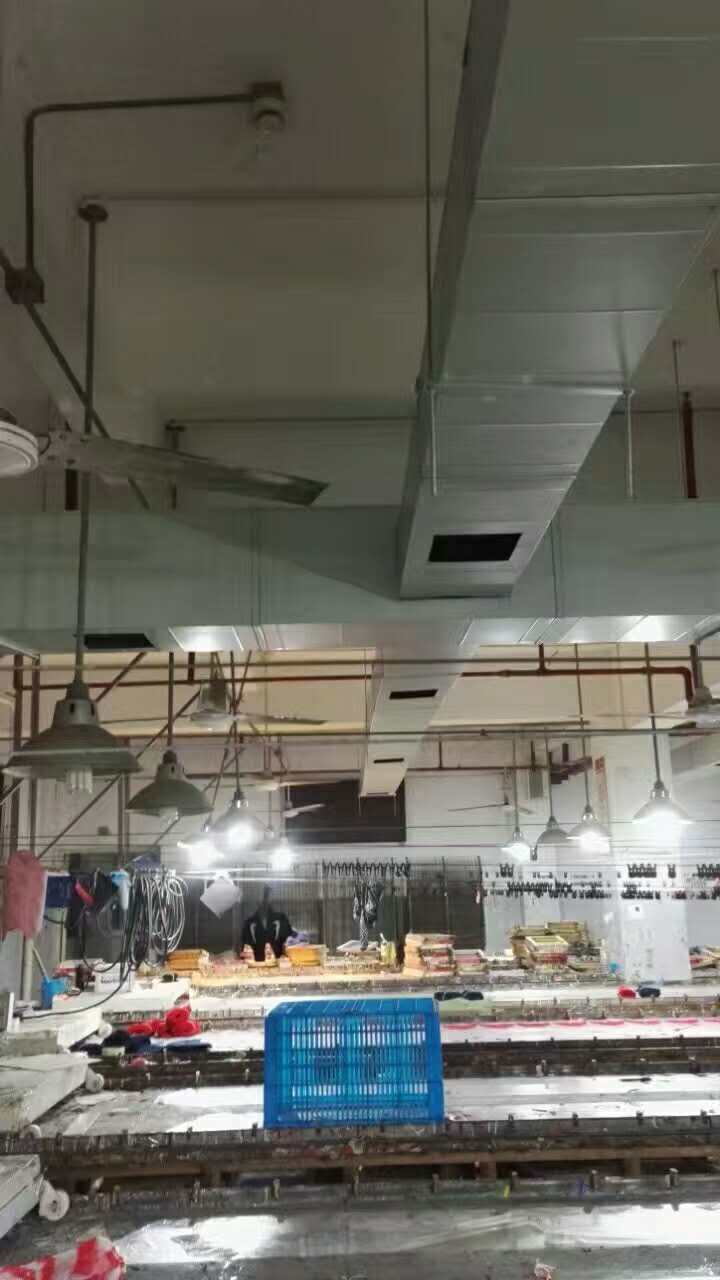 通风管道厂房施工